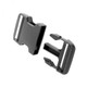25mm Plastic Side Release Adjustable Buckle & Triglide Slides (Pack of 2)